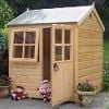bunny wooden playhouse small image