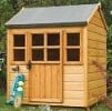 little lodge wooden playhouse small image