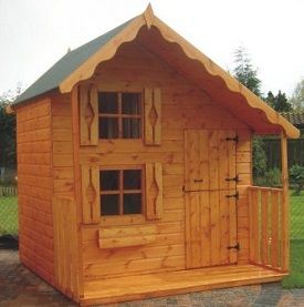 a1 deluxe playden wooden playhouse image