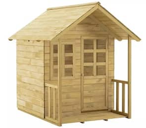 tp meadow cottage wooden playhouse image